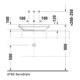 Duravit Lavabo à poser DuraStyle 60x38 cm, fermé, sans trop-plein, blanc-5