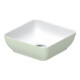 Duravit Lavabo à poser DuroCast + Sivida 30x30cm, I.Fa w m, Ext. Fa vert pâle ma-1