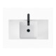 Duravit Lavabo à poser DuroCast + Sivida 40x40cm, blanc mat soyeux