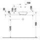 Duravit Lavabo à poser DuroCast + Sivida d 30 cm, I.Fa vert pâle m, Auß.Fa blanc m
