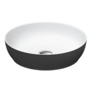 Duravit Lavabo à poser DuroCast + Sivida d 40 cm, I.Fa w m, Couleur ext. gris foncé