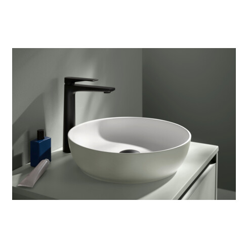 Duravit Lavabo à poser DuroCast + Sivida d 40 cm, I.Fa w m, Couleur ext. vert pâle ma