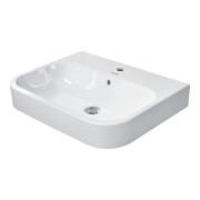 Duravit Lavabo à poser Happy D.2 60x46 cm, fermé, avec trop-plein, blanc-2