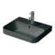 Duravit Lavabo à poser Happy D.2 Plus 50x40 cm, anthracite avec trop-plein