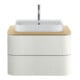 Duravit Lavabo à poser Happy D.2 Plus 50x40 cm, fermé, avec trop-plein, blanc-1