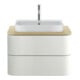Duravit Lavabo à poser Happy D.2 Plus 50x40 cm, fermé, avec trop-plein, blanc-3