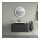 Duravit Lavabo à poser Happy D.2 Plus 60x40 cm, blanc/anthracite mat-4