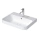Duravit Lavabo à poser Happy D.2 Plus 60x46, anthracite mat, sans trop-plein, avec trou de robinetterie-1
