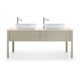 Duravit Lavabo à poser Luv 60x40 cm, fermé, sans trop-plein, blanc-2