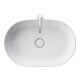Duravit Lavabo à poser Luv 60x40 cm, fermé, sans trop-plein, blanc-4