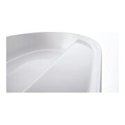 Duravit Lavabo à poser Luv 80x40 cm, blanc, avec trop-plein, sans vidage, avec trop-plein lavabo-2