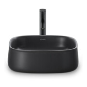 Duravit Lavabo à poser Zencha 42x42 cm, sans trou, anthracite mat-2