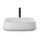 Duravit Lavabo à poser Zencha 55x39 cm, sans trou, blanc mat s-matt-5
