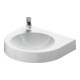 Duravit Lavabo Architec 57,5x52cm, EC droite, sans trop-plein, avec trop-plein, blanc-1
