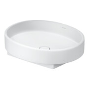 Duravit Lavabo Balcoon 55x45 cm, sans robinetterie, posé, blanc mat soyeux