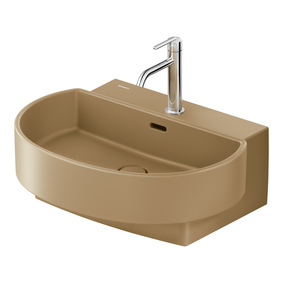 Duravit Lavabo Balcoon 60x48 cm, argile, H I P, trou de robinet