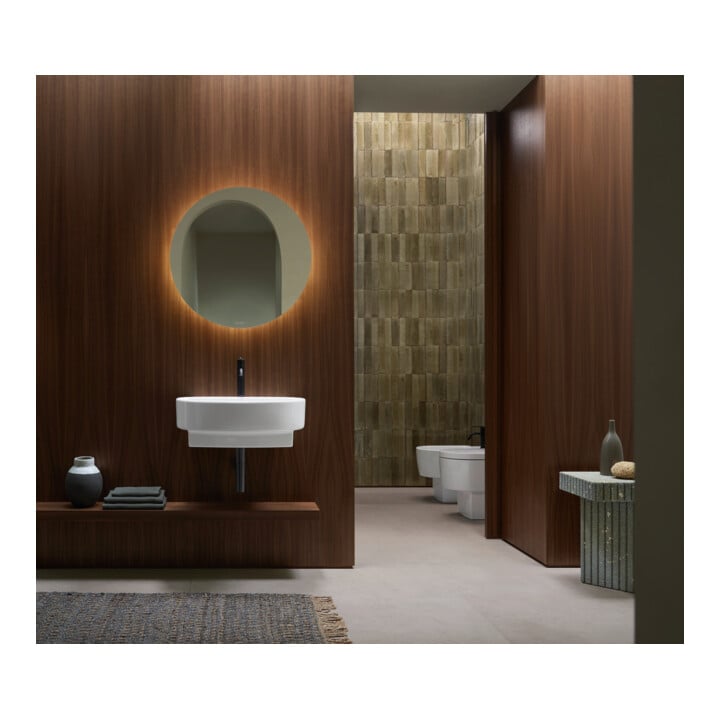 Duravit Lavabo Balcoon 65x48 cm, blanc brillant, avec trou robinet, trou trop-plein