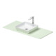 Duravit Lavabo console Sivida 108x50 cm, I.Fa w m, Couleur ext. vert ma-1