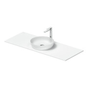Duravit Lavabo console Sivida 128x50 cm, blanc mat soyeux
