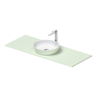 Duravit Lavabo console Sivida 128x50 cm, I.Fa w m, Couleur ext. vert ma