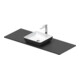 Duravit Lavabo console Sivida 128x50 cm, I.Fa w sm, Couleur extérieure gris ma-1