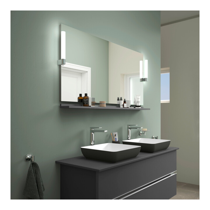 Duravit Lavabo console Sivida 135x50 cm, I.Fa w sm, Couleur ext. gris mat