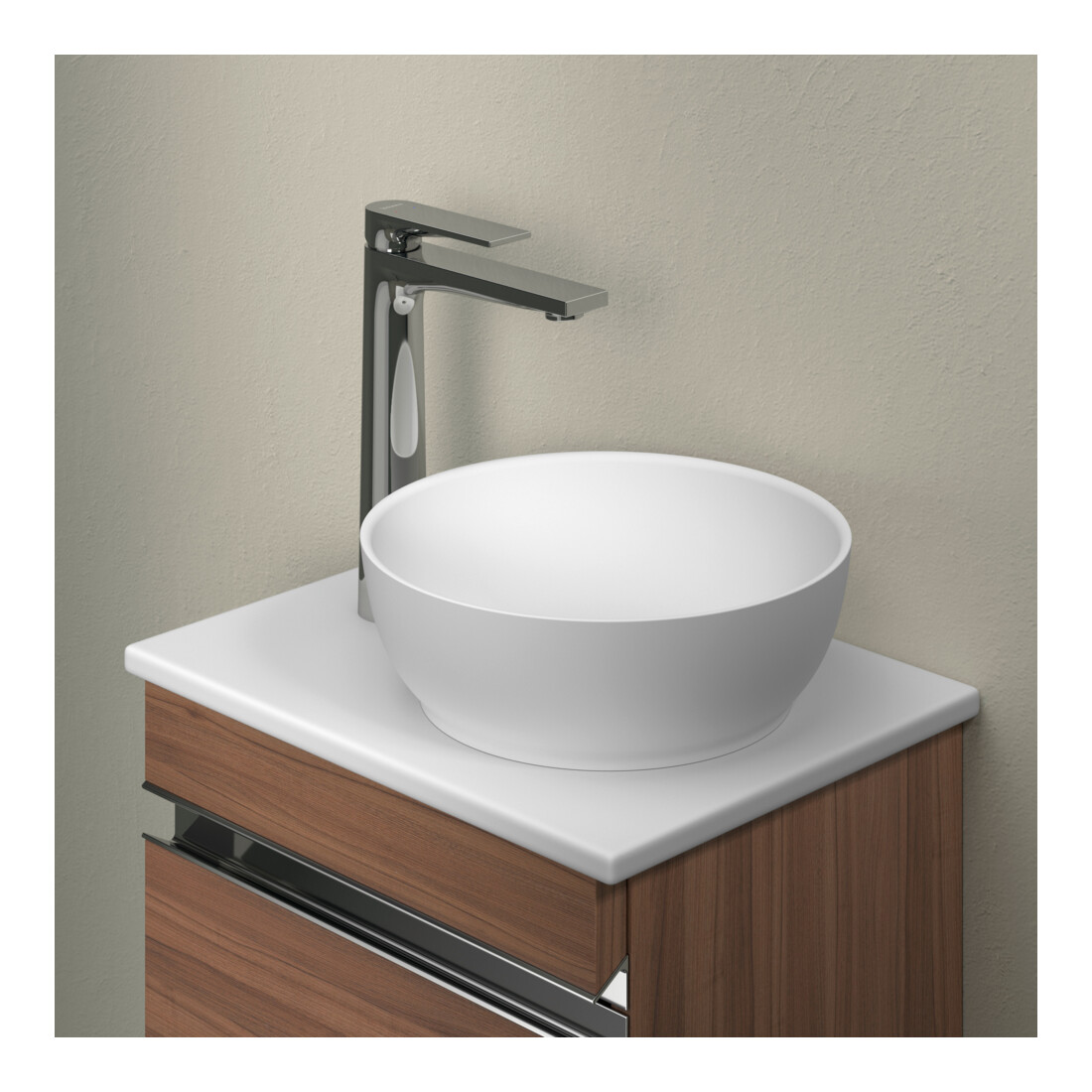 Duravit Lavabo console Sivida 41x33 cm, blanc mat soyeux