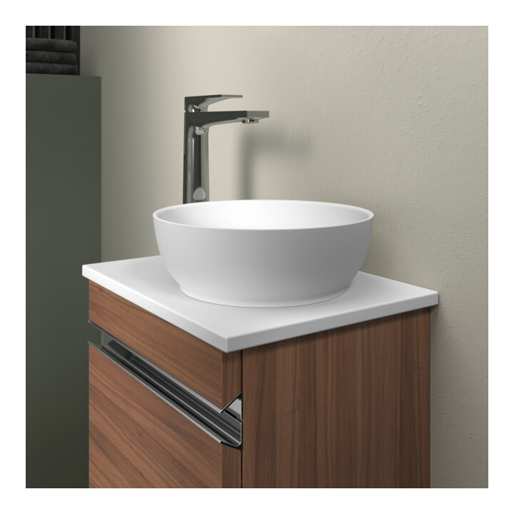 Duravit Lavabo console Sivida 41x33 cm, blanc mat soyeux