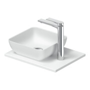 Duravit Lavabo console Sivida 41x33 cm, blanc mat soyeux