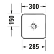 Duravit Lavabo console Sivida 41x33 cm, blanc mat soyeux-5