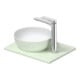 Duravit Lavabo console Sivida 41x33 cm, I.Fa w sm, Couleur ext. vert ma-1