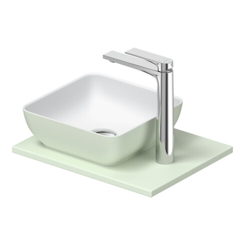 Duravit Lavabo console Sivida 41x33 cm, I.Fa w sm, Couleur extérieure vert ma