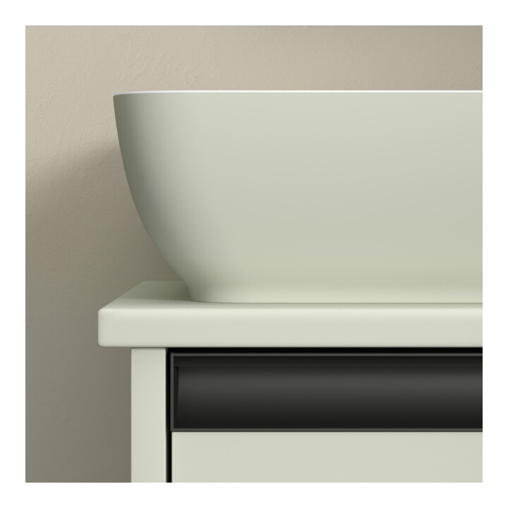 Duravit Lavabo console Sivida 41x33 cm, I.Fa w sm, Couleur extérieure vert ma