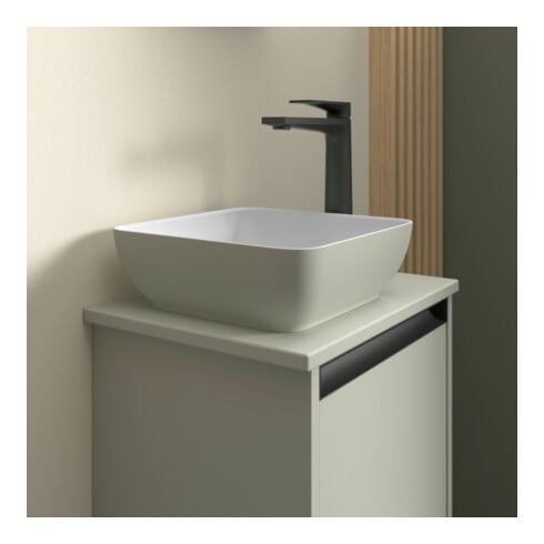 Duravit Lavabo console Sivida 41x33 cm, I.Fa w sm, Couleur extérieure vert ma