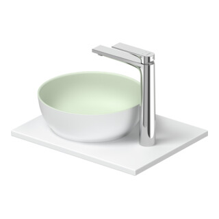 Duravit Lavabo console Sivida 41x33cm, I.Fa gr. m, Auß.Fa blanc s-mat