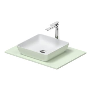 Duravit Lavabo console Sivida 68x50 cm, I.Fa w m, Couleur ext. vert ma