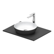 Duravit Lavabo console Sivida 68x50 cm, I.Fa w m, couleur extérieure gris mat