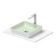 Duravit Lavabo console Sivida 68x50 cm, vert I.Fa, extérieur blanc s-mat-1