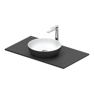 Duravit Lavabo console Sivida 88x50 cm, I.Fa w m, Couleur ext. gris mat