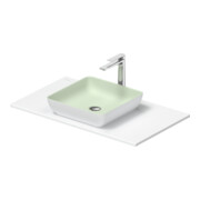Duravit Lavabo console Sivida 88x50 cm, vert I.Fa m, blanc extérieur s-mat