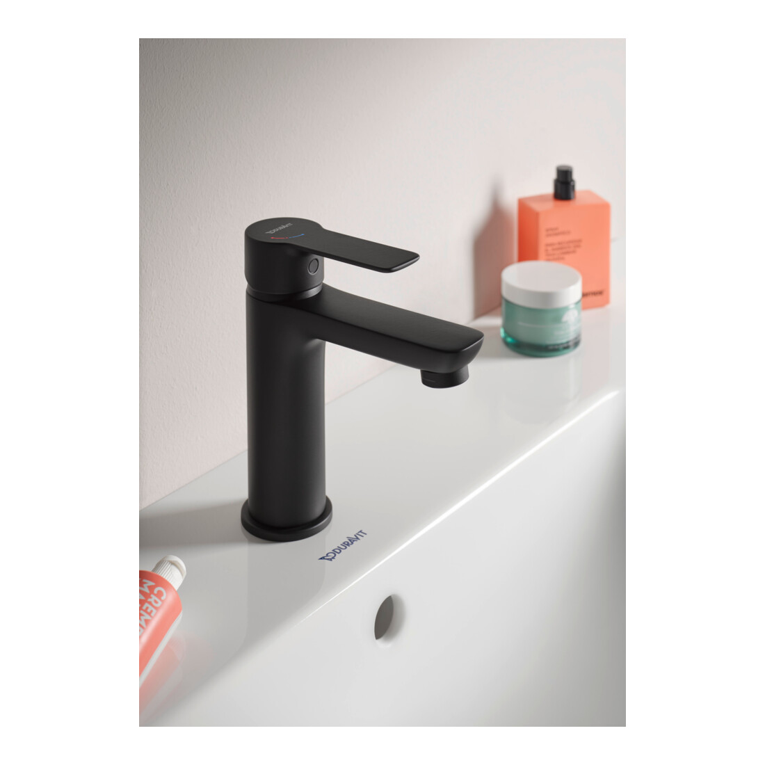 Duravit Lavabo D-Code 100x48 cm, avec trou de robinet, trop-plein, blanc