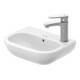 Duravit Lavabo D-Code 36x27 cm, avec trop-plein, trou robinet à gauche, blanc-1