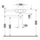 Duravit Lavabo D-Code 36x27 cm, avec trop-plein, trou robinet à gauche, blanc-5