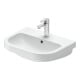 Duravit Lavabo D-Code 55x43 cm, avec trou robinet, trop-plein, blanc-1
