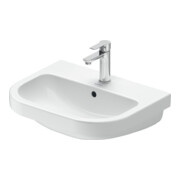 Duravit Lavabo D-Code 55x43 cm, avec trou robinet, trop-plein, blanc