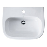Duravit Lavabo D-Code 60x46 cm, avec trop-plein, plan robinet, blanc-4