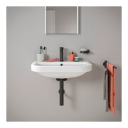 Duravit Lavabo D-Code 65x46 cm, avec trou robinet, trop-plein, blanc-2