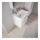 Duravit Lavabo D-Code 65x48 cm, avec trou robinet, trop-plein, blanc