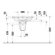 Duravit Lavabo D-Code 65x48 cm, avec trou robinet, trop-plein, blanc-5