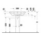 Duravit Lavabo D-Code 65x48 cm, avec trou robinet, trop-plein, blanc